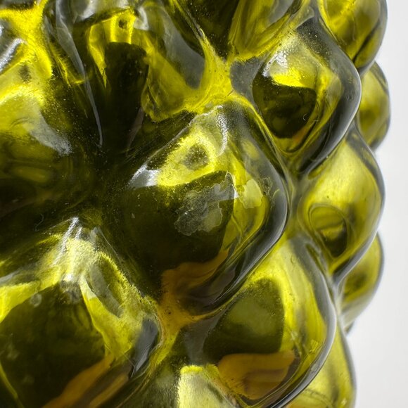 6" Kugel Style Green Pinecone Mercury Glass Christmas Ornament - Picture 13 of 13